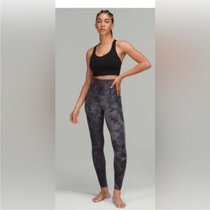 Lululemon Align -High-Rise Pant 28" Diamond Dye Pitch Grey Graphite Grey 0